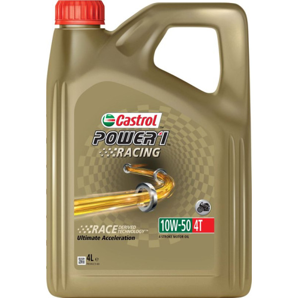 CASTROL 10W50 4L POWER 1 RACING 4T/ MOTOCYKLE