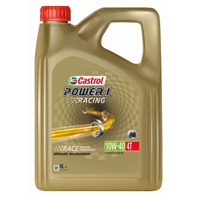 CASTROL 10W40 4L POWER 1 RACING 4T/ MOTOCYKLE