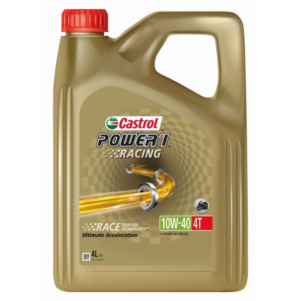 CASTROL 10W40 4L POWER 1 RACING 4T/ MOTOCYKLE