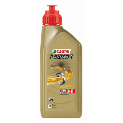 CASTROL 20W50 1L POWER 1 4T MINERALNY/ MOTOCYKLE