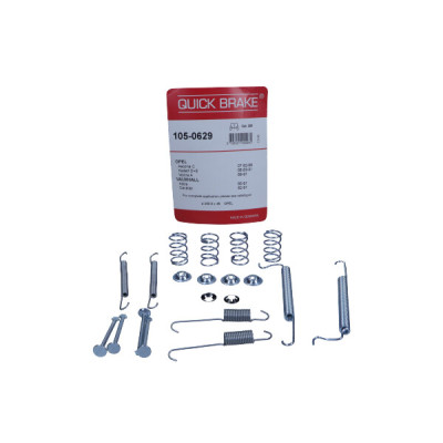 QUICK BRAKE SPRĘŻYNY SZCZĘK HAMULCOWYCH OPEL TYŁ KADET D/E 83-91