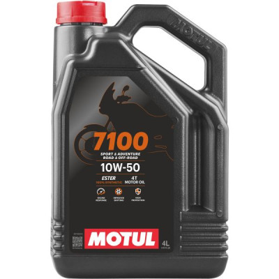 MOTUL OLEJ 10W50 4L 7100 4T/ MOTOCYKLE