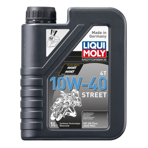 LIQUI MOLY OLEJ 10W40 1L MOTORBIKE 4T STREET/ MOTOCYKLE