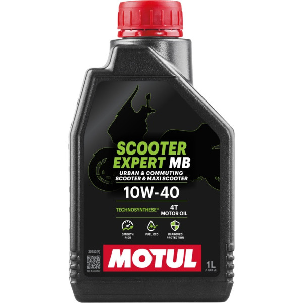 MOTUL OLEJ 10W40 1L SCOOTER EXPERT 4T MB/ MOTOCYKLE