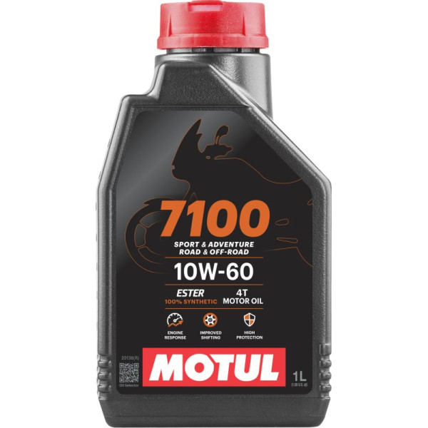 MOTUL OLEJ 10W60 1L 7100 4T/ MOTOCYKLE