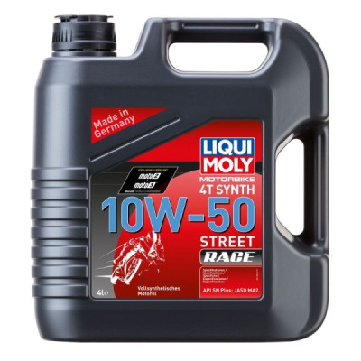 LIQUI MOLY OLEJ 10W50 4L 4T MOTORBIKE RACE SYNTH./ MOTOCYKLE