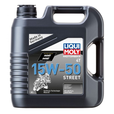 LIQUI MOLY OLEJ 15W50 4L 4T MOTORBIKE STREET/ MOTOCYKLE