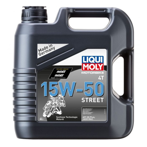 LIQUI MOLY OLEJ 15W50 4L 4T MOTORBIKE STREET/ MOTOCYKLE
