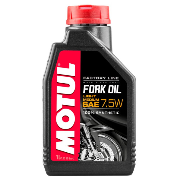 MOTUL OLEJ FORK OIL FACTORY LINE LIGHT MEDIUM 7,5W 1L / AMORTYZATORY / MOTOCYKLE