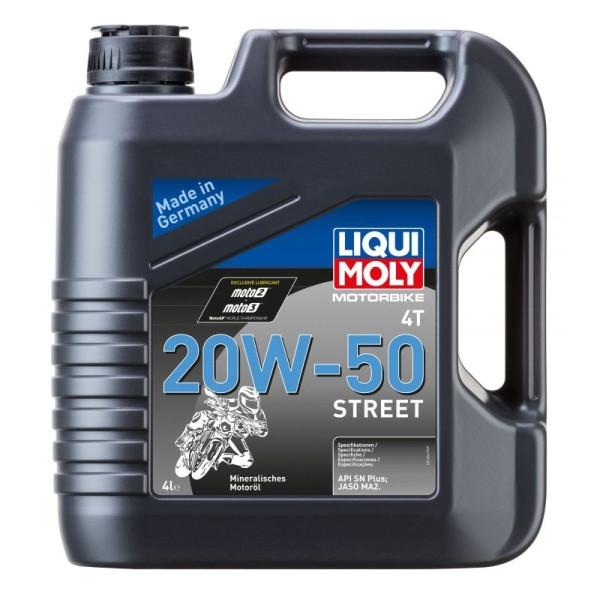 LIQUI MOLY OLEJ 20W50 4L 4T MOTORBIKE STREET/ MOTOCYKLE