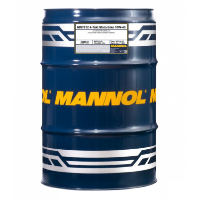 MANNOL OLEJ 10W40 60L MOTORBIKE 4T ESTER TECHNOLOGY SL/ JASO MA/MA2