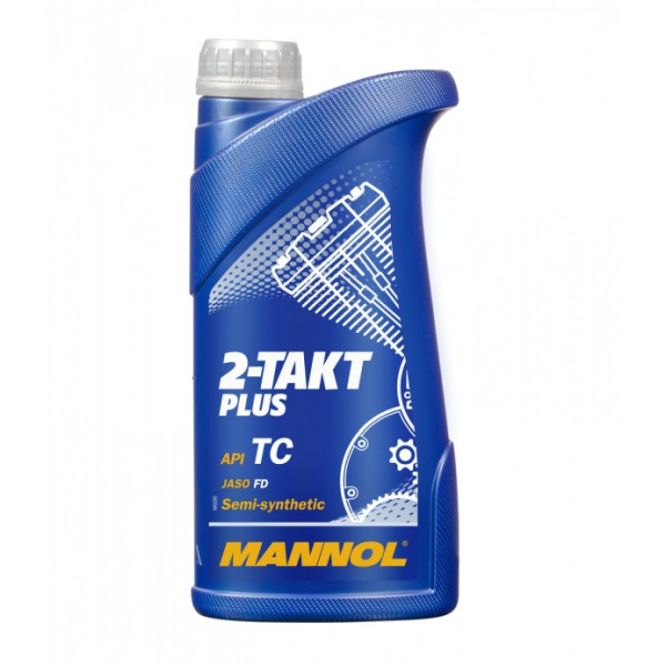 MANNOL OLEJ 1L 2T PLUS API TC JASO FD TISI