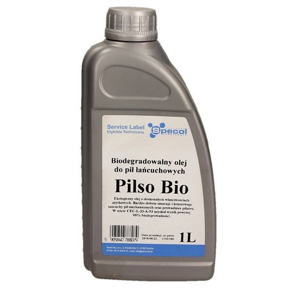 SPECOL OLEJ PILSO BIO 1L DO PIŁ ŁAŃCUCHOWYCH VG 46/ BIODEGRADOWALNY