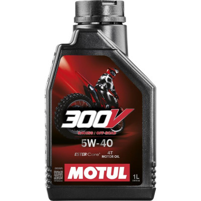MOTUL OLEJ 5W40 1L 300V FACTORY LINE OFF ROAD / ESTER CORE / MOTOCYKLE