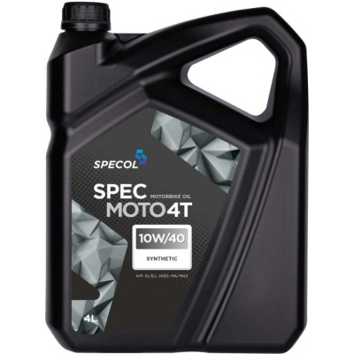 SPECOL OLEJ 10W40 4L SPEC MOTO 4T SYNTHETIC