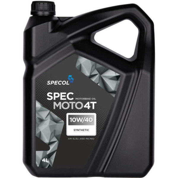SPECOL OLEJ 10W40 4L SPEC MOTO 4T SYNTHETIC