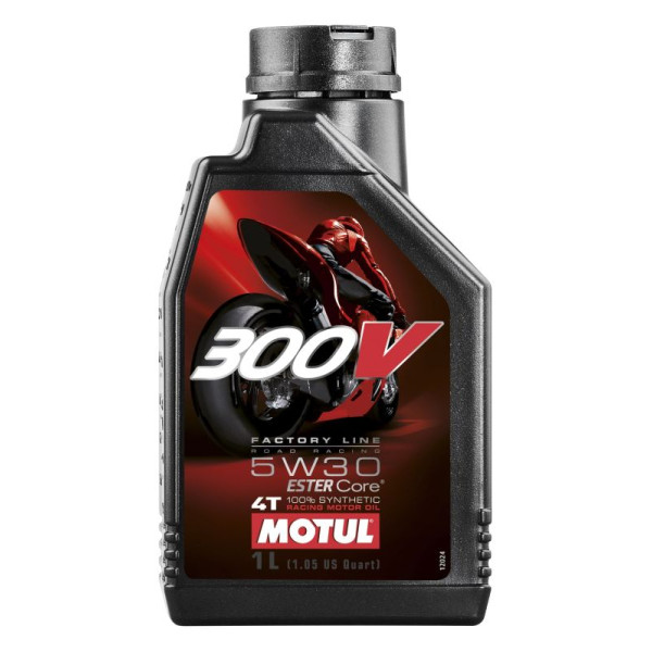 MOTUL OLEJ 5W30 1L 300V ROAD RACING 4T/ MOTOCYKLE