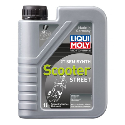 LIQUI MOLY OLEJ 2T 1L SEMISYNTH SCOOTER/ PÓŁSYNTETEYCZNY/ MOTOCYKLE