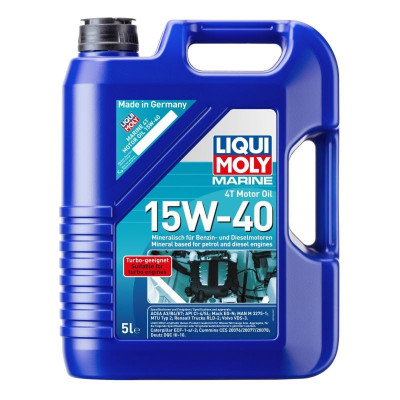 LIQUI MOLY OLEJ 15W40 5L 4T MOTOR OIL/ MARINE