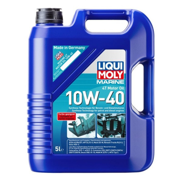 LIQUI MOLY OLEJ 10W40 5L MARINE 4T MOTOR OIL/ VDS-3/ M 3275-1