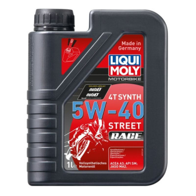 LIQUI MOLY OLEJ 5W40 1L 4T MOTORBIKE RACE SYNTH./ MOTOCYKLE