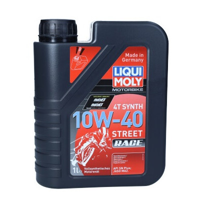 LIQUI MOLY OLEJ 10W40 1L MOTORBIKE SYNTH STREET RACE 4T/ MOTOCYKLE