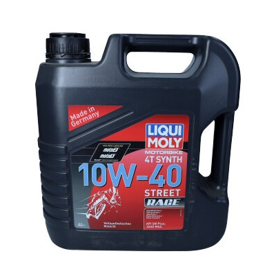 LIQUI MOLY OLEJ 10W40 4L MOTORBIKE SYNTH STREET RACE 4T/ MOTOCYKLE