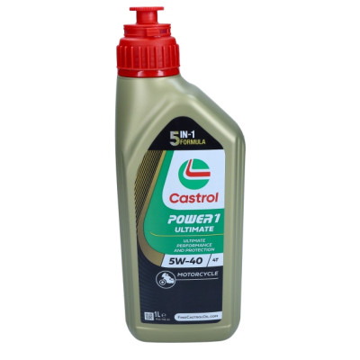 CASTROL OLEJ 5W40 POWER1 ULTIMATE 4T 1L / MOTOCYKLE