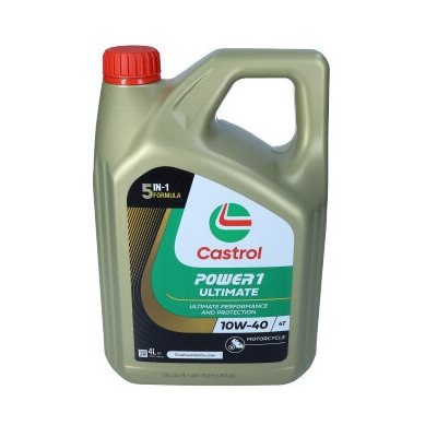 CASTROL OLEJ 10W40 4L POWER1 ULTIMATE 4T / MOTOCYKLE