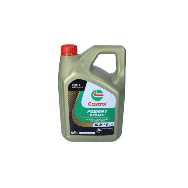CASTROL OLEJ 10W40 4L POWER1 ULTIMATE 4T / MOTOCYKLE