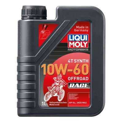 LIQUI MOLY OLEJ 10W60 1L 4T SYNTH OFFROAD RACE / MOTOCYKLE / DO WYCZERPANIA ZAPASÓW
