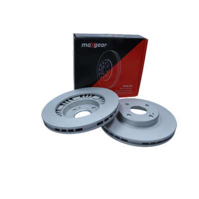 MAXGEAR TARCZA HAMULCOWA MAZDA PRZÓD 323 98- Z POWŁOKĄ ANTYKOROZYJNĄ