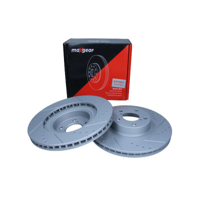 MAXGEAR TARCZA HAM. SUBARU P. OUTBACK/IMPREZA/FORESTER 03-/08- NAWIERCANA I NACINANA, Z POWŁOKĄ ANTYKOROZYJNĄ
