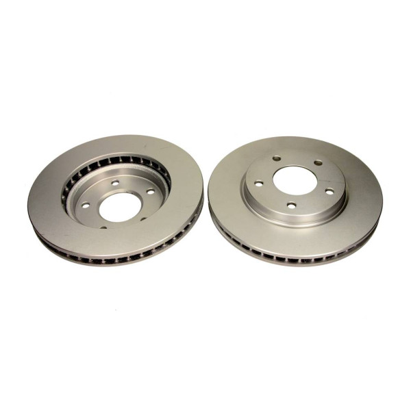 QUARO TARCZA HAMULCOWA MITSUBISHI PRZÓD LANCER 08- Z POWŁOKĄ ANTYKOROZYJNĄ