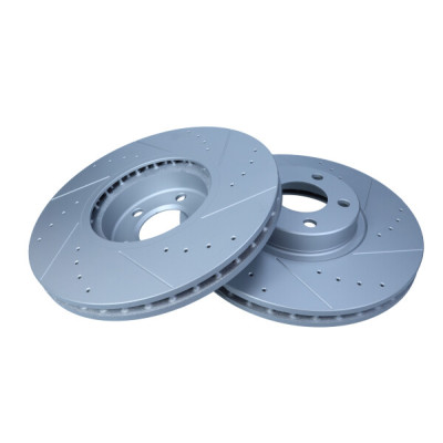 MAXGEAR TARCZA HAMULCOWA BMW PRZÓD X5/X6 07- 348MM NAWIERCANA I NACINANA