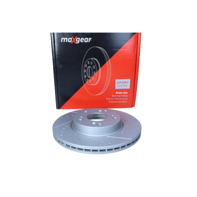 MAXGEAR TARCZA HAMULCOWA HONDA PRZÓD CIVIC 06-/FR-V NAWIERCANA I NACINANA
