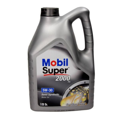 MOBIL OLEJ SUPER 5W30 5L 2000X1/ SL/CF/ 502.00