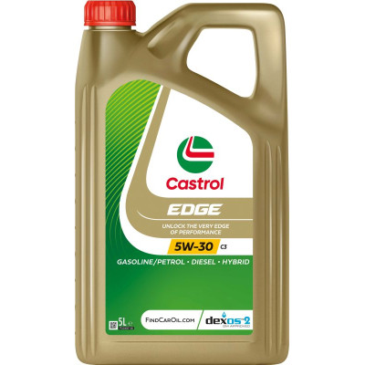 CASTROL OLEJ 5W30 5L EDGE C3 TITANIUM / SN/CF / 505.00 505.01 / 229.31 229.51 / DEX2 / RN 0700 0710 / OPEL OV 040 1547 - D30