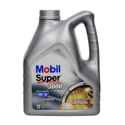 MOBIL OLEJ SUPER 5W30 4L 3000X1 FORMULA FE FORD SL/CF / A5/B5 / WSS M2C913-C / M2C 913-D / STJLR.03.5003