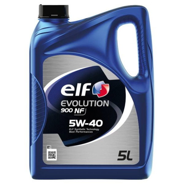 ELF OLEJ 5W40 5L EVOLUTION 900 NF / A3/B4 / SL/CF / 502.00 505.00 / 229.3