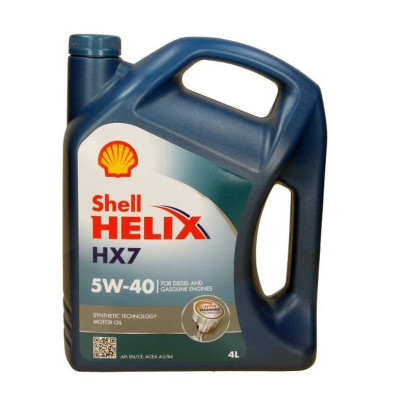 SHELL OLEJ 5W40 4L HELIX HX7 A3/B4 / SN / 502.00 505.00 / 229.3 / 9.55535-M2 / RN0710