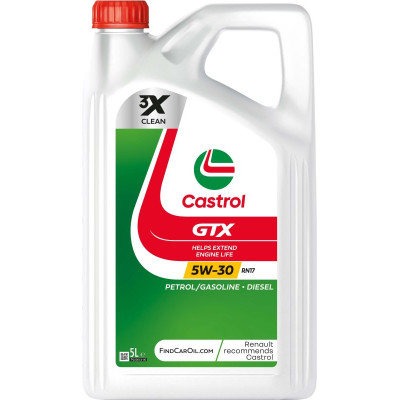 CASTROL 5W30 5L GTX RN17/ C3/ 226.52