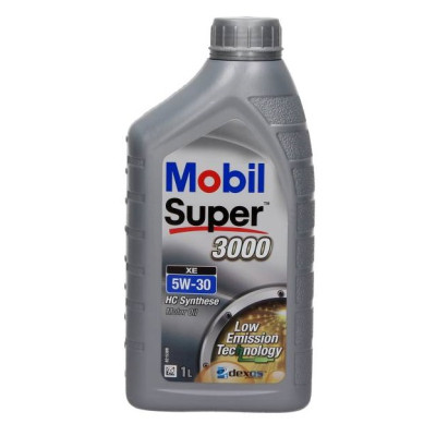 MOBIL OLEJ SUPER 5W30 1L 3000XE / 505.00 505.01 / 229.31 229.51 229.52 / DEX2 / WSS-M2C917-A