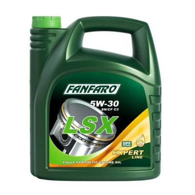 FANFARO OLEJ 5W30 5L EXPERT LSX SN/CF C3 / LL04 / 504.00 507.00 / C30 / 229.51