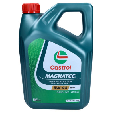 CASTROL OLEJ 5W40 4L MAGNATEC DUALOCK A3/B4 / SP / 502.00 505.00 / 226.5 229.3 229.5 / RN0700 0710