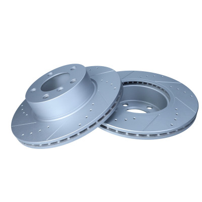 MAXGEAR TARCZA HAMULCOWA BMW PRZÓD 1/3/4 1,6-2,0 10- NAWIERCANA I NACINANA