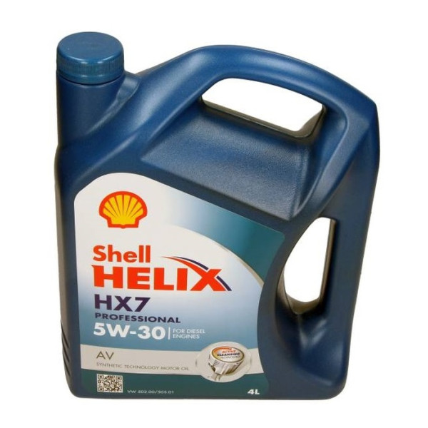 SHELL OLEJ 5W30 4L AV HELIX HX7 PROFESSIONAL C3 / 502.00 505.00 505.01