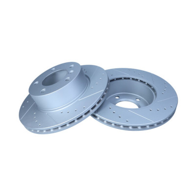 MAXGEAR TARCZA HAMULCOWA BMW PRZÓD E87 04- 116-118 284X22 OTWORY NA ŚRUBĘ KOŁA 14,7MM NAWIERCANA I NACINANA