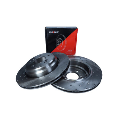 MAXGEAR TARCZA HAMULCOWA BMW TYŁ 3/Z4 3,2 00-08 LEWY
