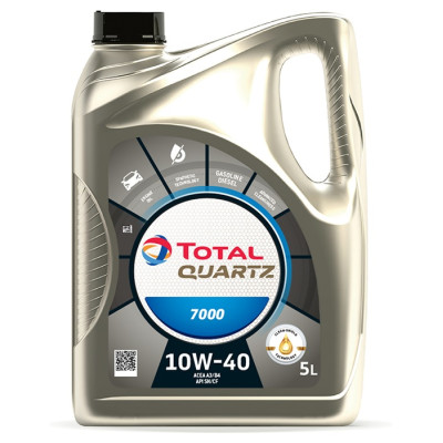 TOTAL OLEJ QUARTZ 10W40 5L 7000 A3/B4 / SN/CF / B71 2300/2294 / 229.1 / 501.01 505.00 / 9.55535-G2